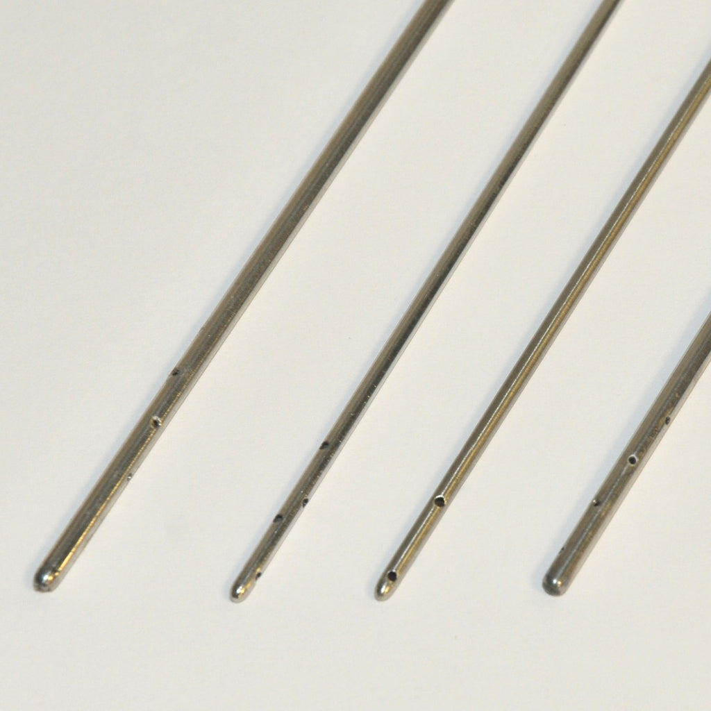 Cannulae Surgical Instrument Blunt Straight Small Cannula Handle Tips x8Pcs