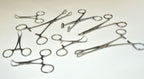 Stainless Steel Surgical Instrument Towel Clamp Tongue Forceps Mixed Lot x8 Pcs