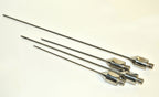 Cannulae Threaded Base Stainless Steel Fat Harvesting 3 Hole Port Blunt Tip x4