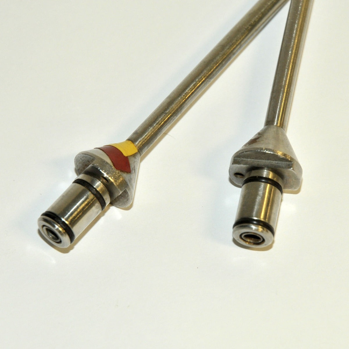 Cannulae Aspiration Suction 10" 13" Handpiece Tip Cannula Large Tri Hole x2 Pcs