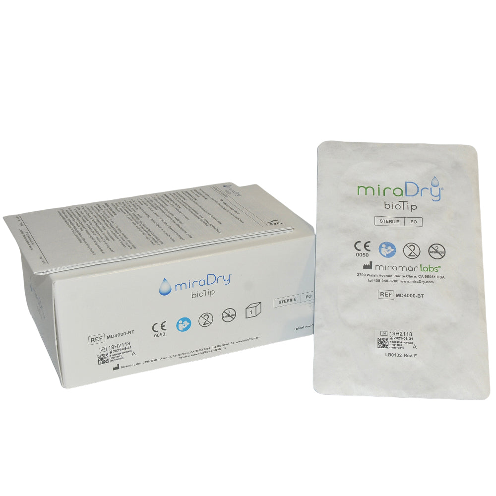 miraDry BioTip MD4500-BT Hyperhidrosis MiramarLabs Bio Tip Mira Dry Exp: 8/2021