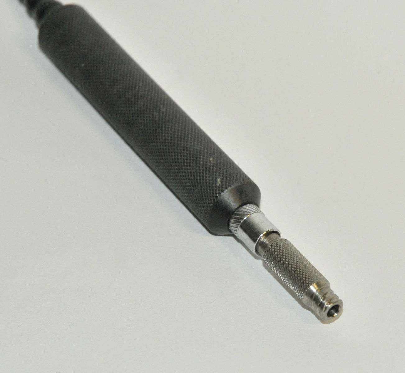 Cannula Surgical Needle Holder Base Handle 6" Probe Adapter Twist Press-On