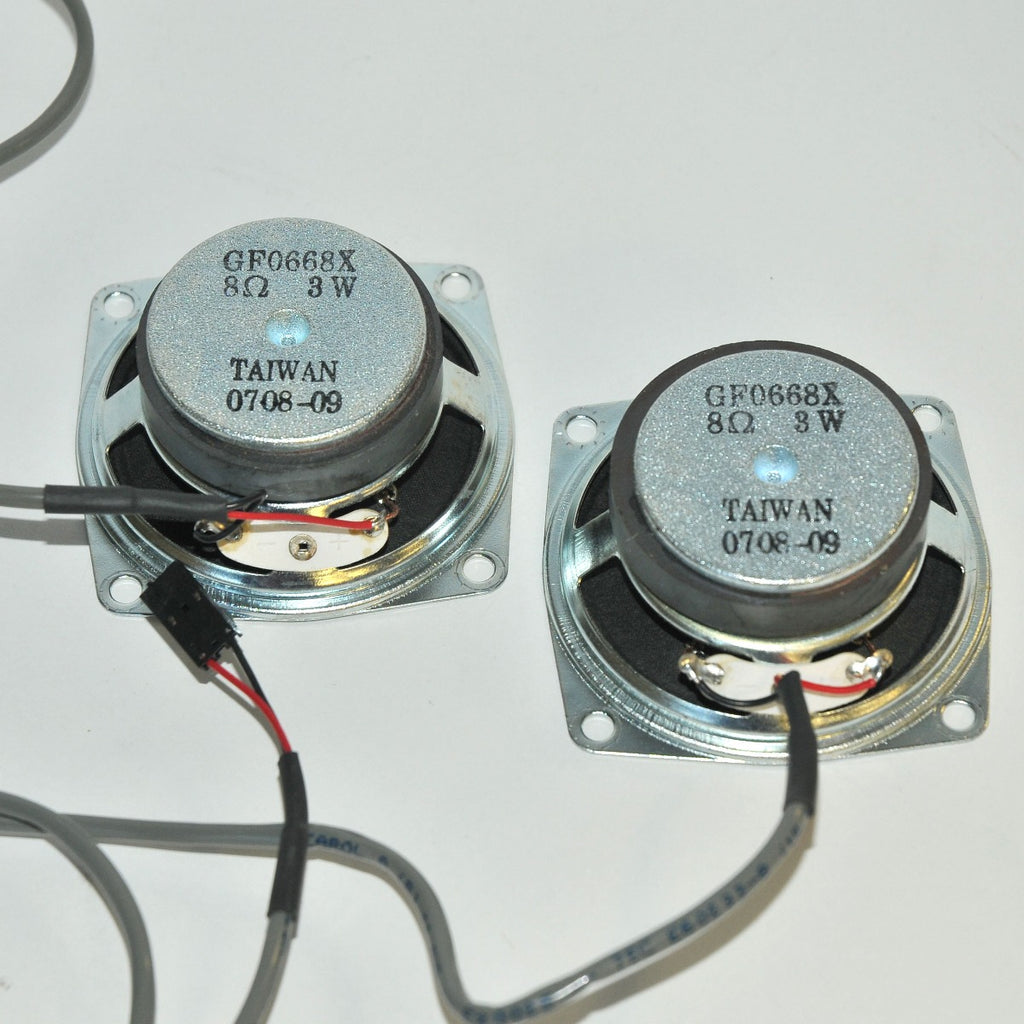 Solta RELIANT Fraxel ReStore CO2 Laser Speaker Set Sound 05 02568 W67054 Pair