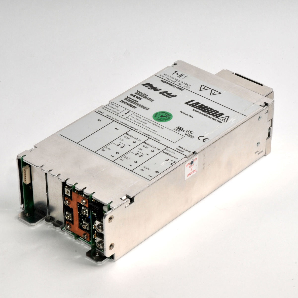Solta Reliant Fraxel Re:Pair CO2 Laser RePair POWER SUPPLY VEGA 450 PARTS UNIT