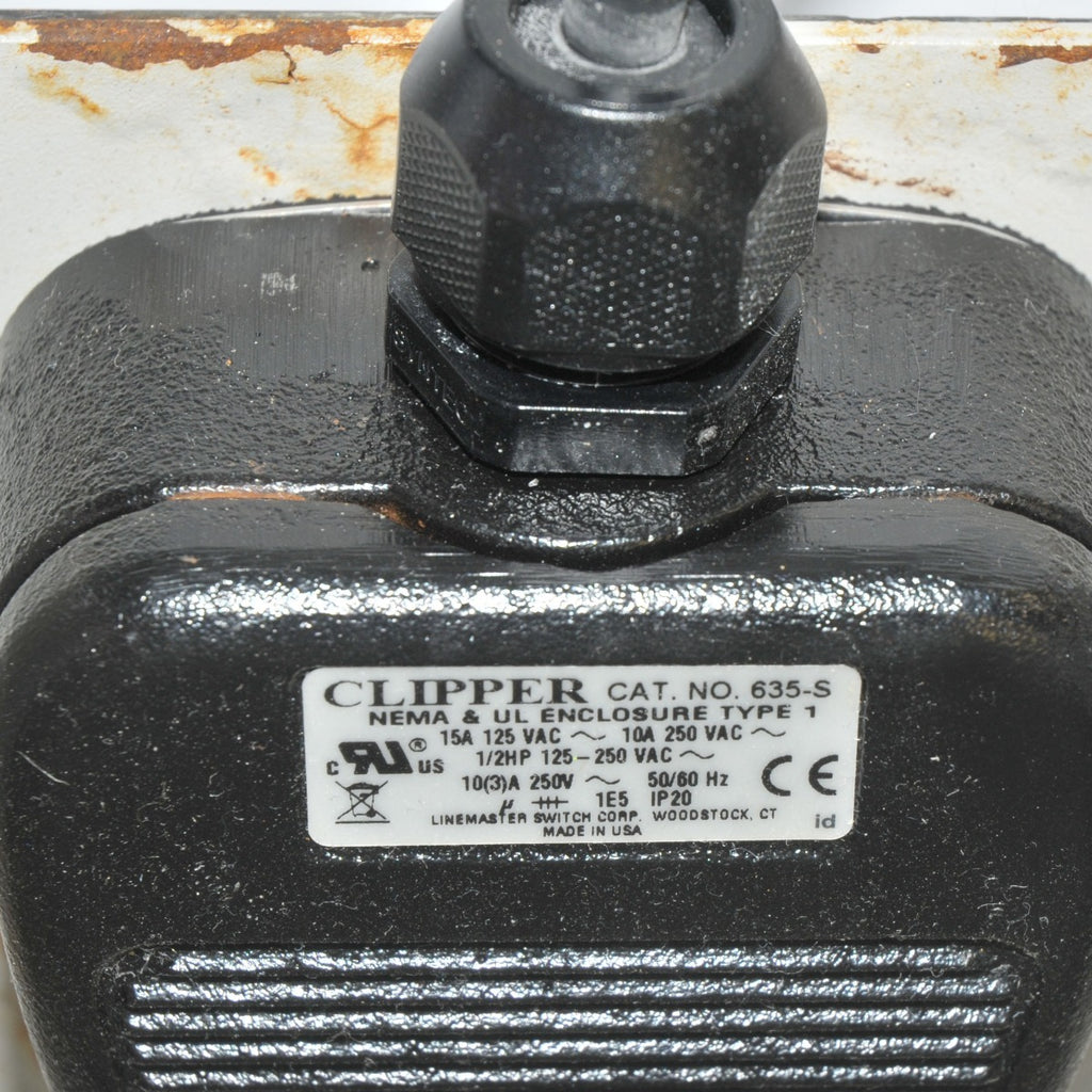 Linemaster Clipper Laser 5 Wire Electric Footswitch Pedal 635-S PARTS AS IS