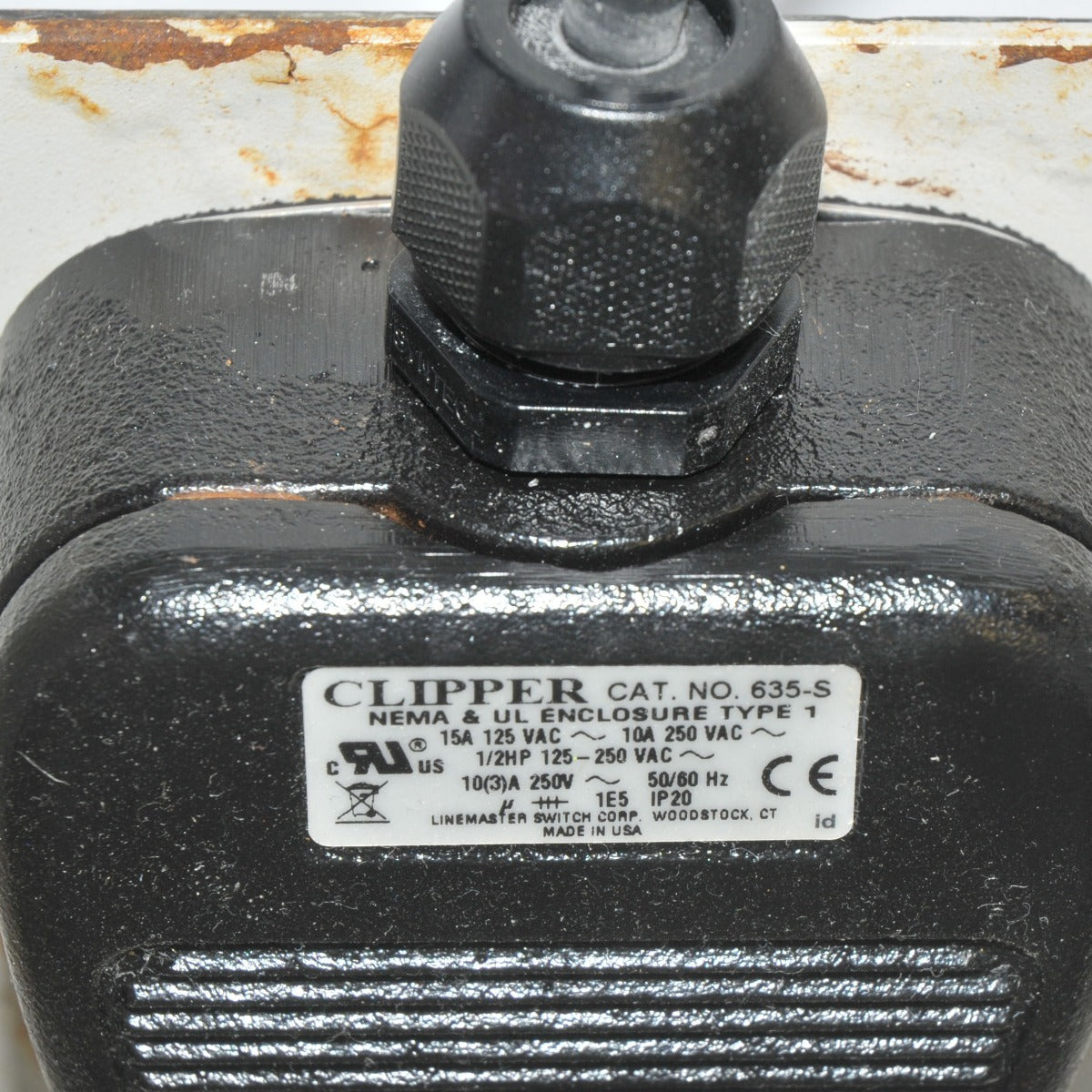 Linemaster Clipper Laser 5 Wire Electric Footswitch Pedal 635-S PARTS AS IS