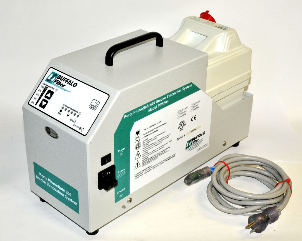 Buffalo Porta PlumeSafe 604 Smoke Evacuation Suction Filter Base PPS604