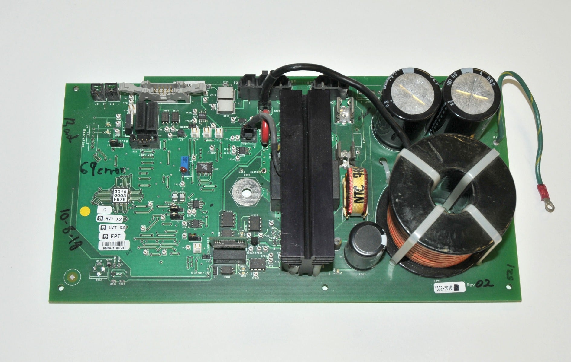 Palomar StarLux 500 Laser PCB Green Control 1535-1004 Cynosure PARTS "BAD Board"