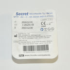 Secret RF Microneedling Tip 64 Pin SEMI INSULATED MTR-AC-C-64 MicroNeedle x1 Pc