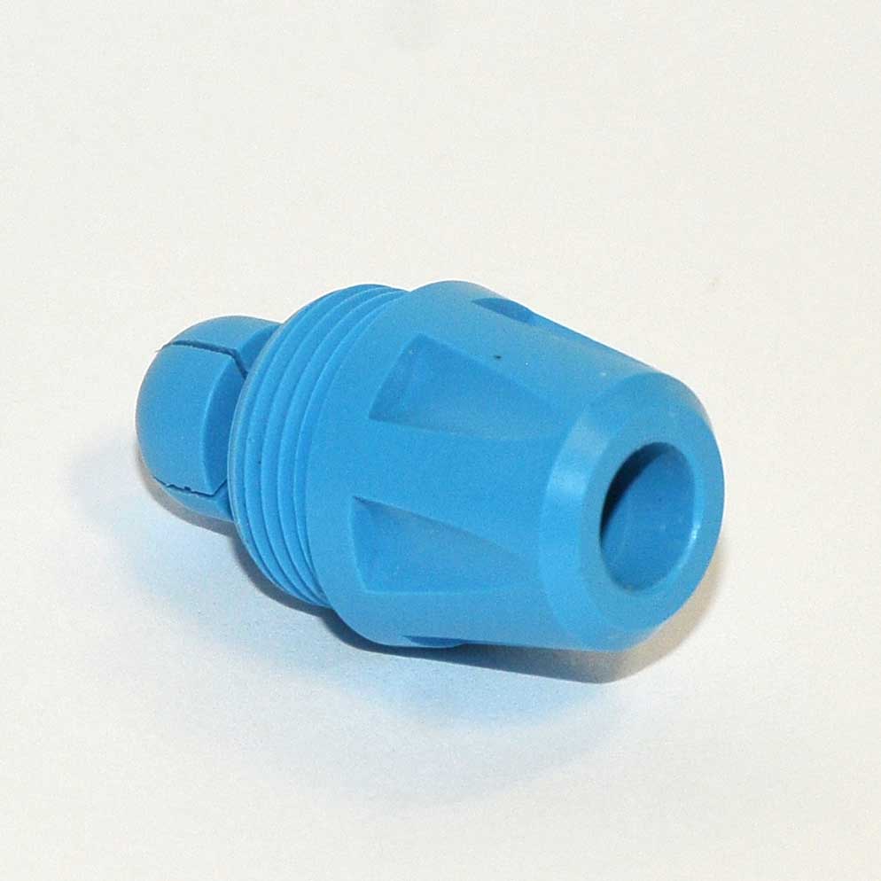 Cynosure SmartLipo Orange 600 um Fiber Blue Plastic Tip Threaded Male Adapter Pc