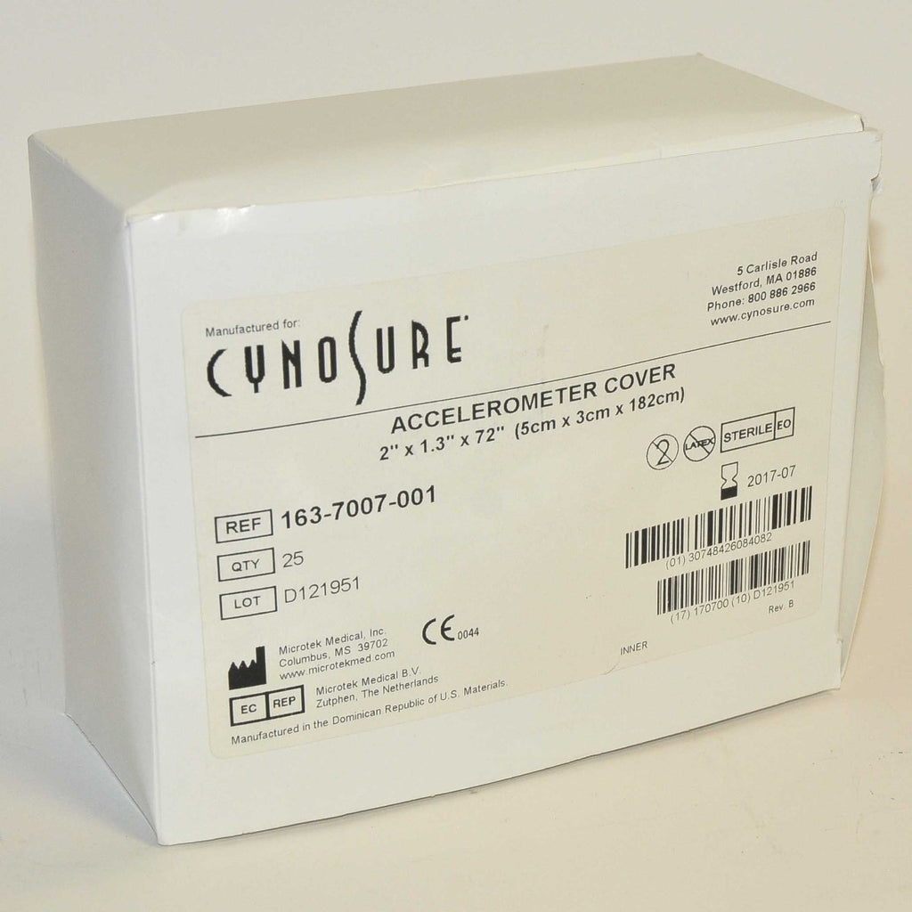 CYNOSURE Accelerometer Cover SmartLipo 163-7007-001 Exp: 07/2017 x25 Pcs