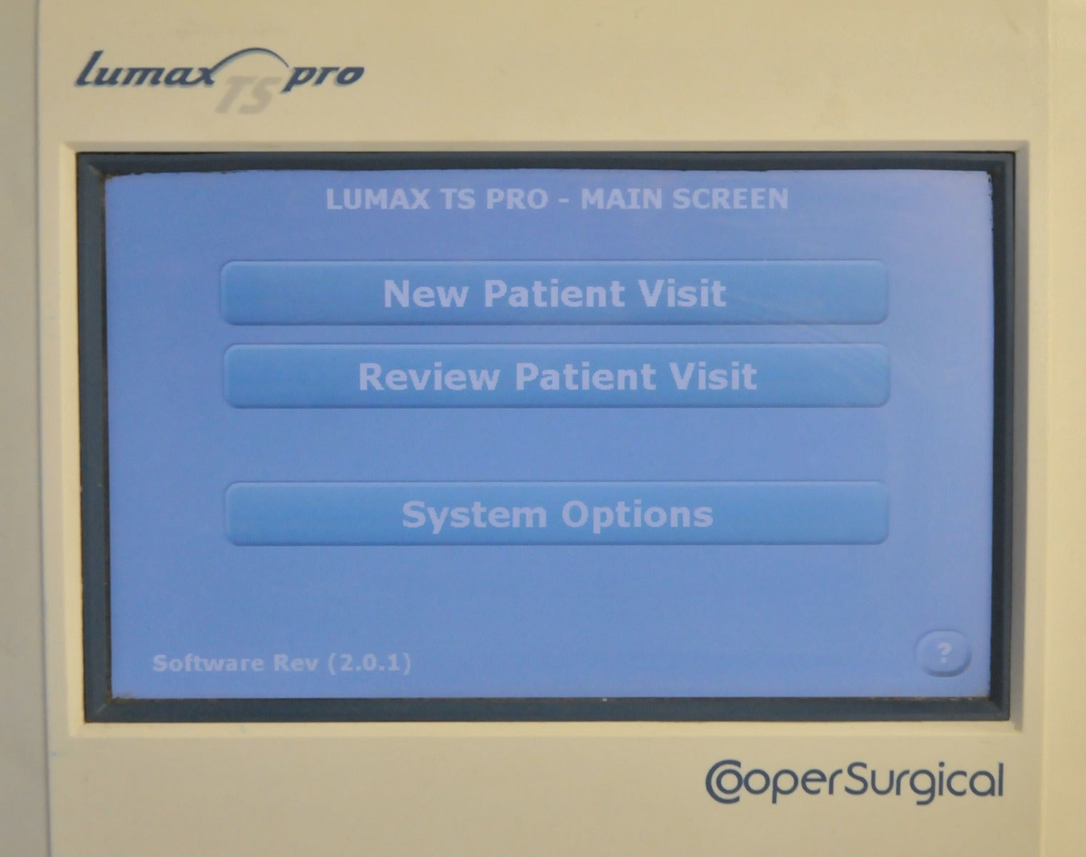 Cooper Surgical Lumax TS Pro Fiberoptic Cystometry Urinary Diagnostic Monitor