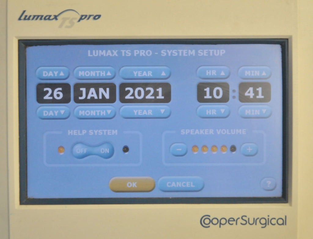 Cooper Surgical Lumax TS Pro Fiberoptic Cystometry Urinary Diagnostic Monitor