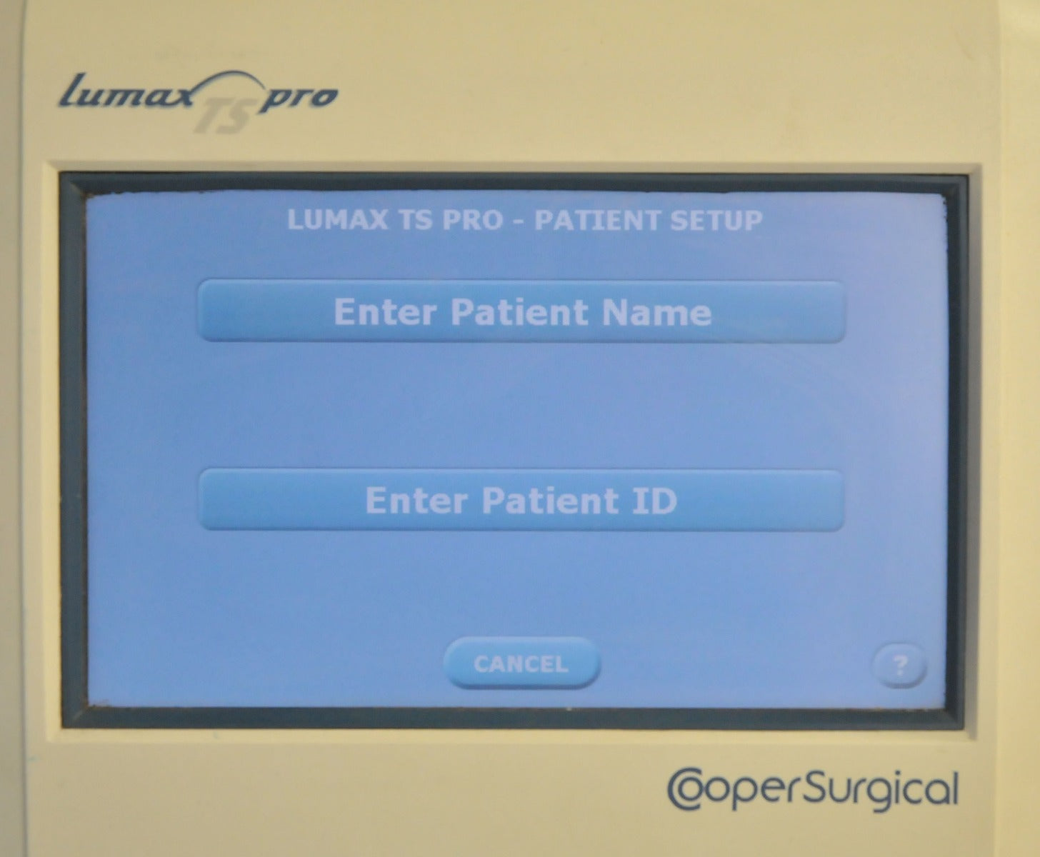 Cooper Surgical Lumax TS Pro Fiberoptic Cystometry Urinary Diagnostic Monitor