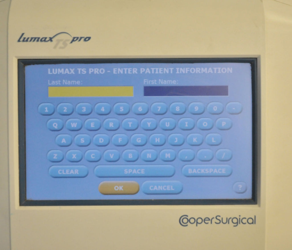 Cooper Surgical Lumax TS Pro Fiberoptic Cystometry Urinary Diagnostic Monitor