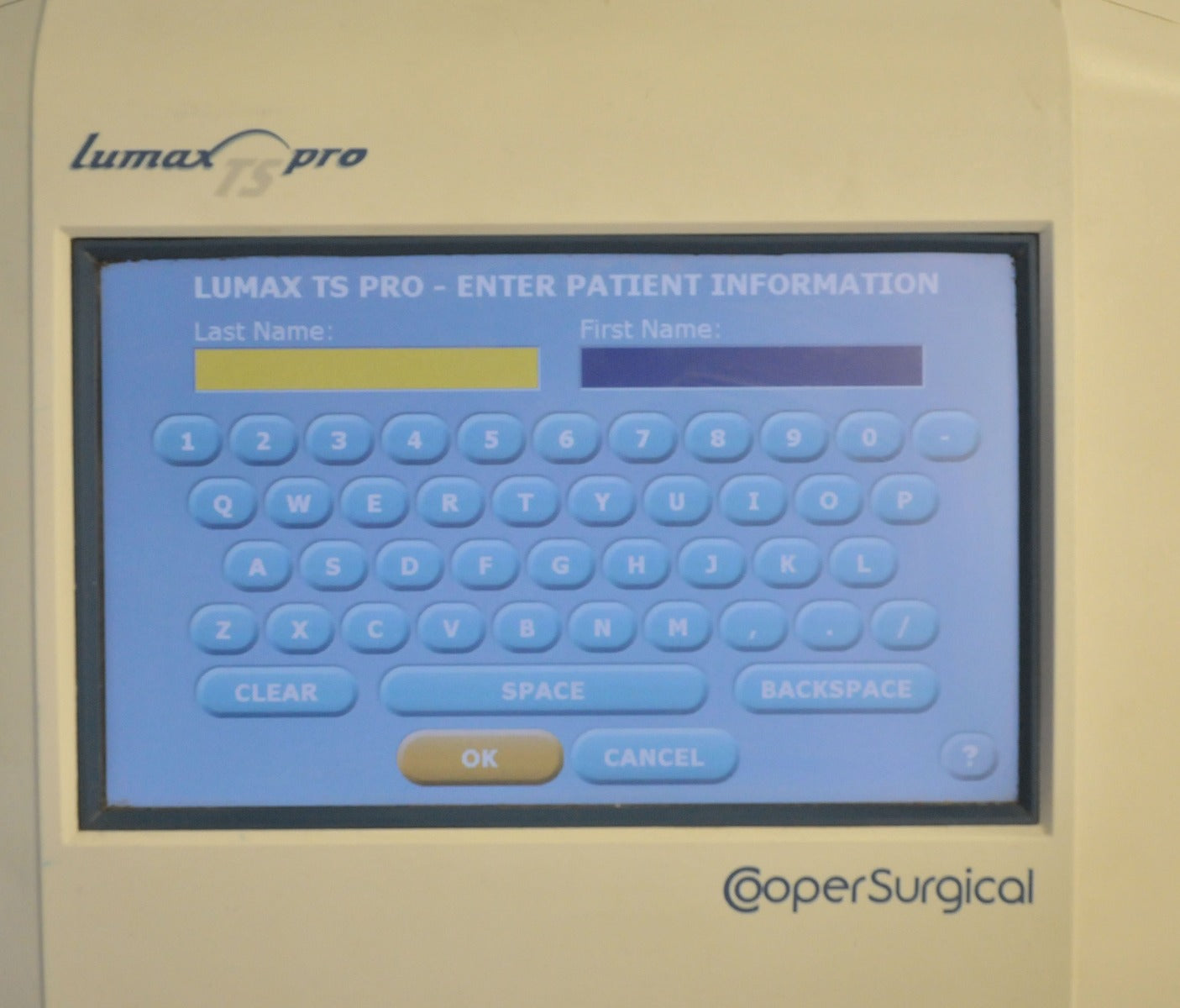 Cooper Surgical Lumax TS Pro Fiberoptic Cystometry Urinary Diagnostic Monitor