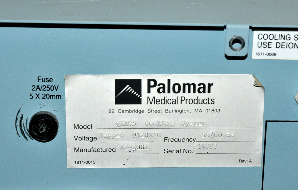 Palomar QYAG5 Laser Replacement Cooling Module Fan Pump Case Q YAG 5 PARTS AS IS