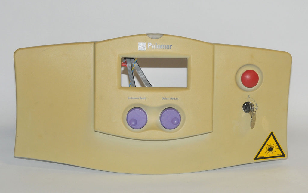 Palomar QYAG5 Laser Front Top Cover Control Panel Key Stop Switch Q YAG 5 PARTS
