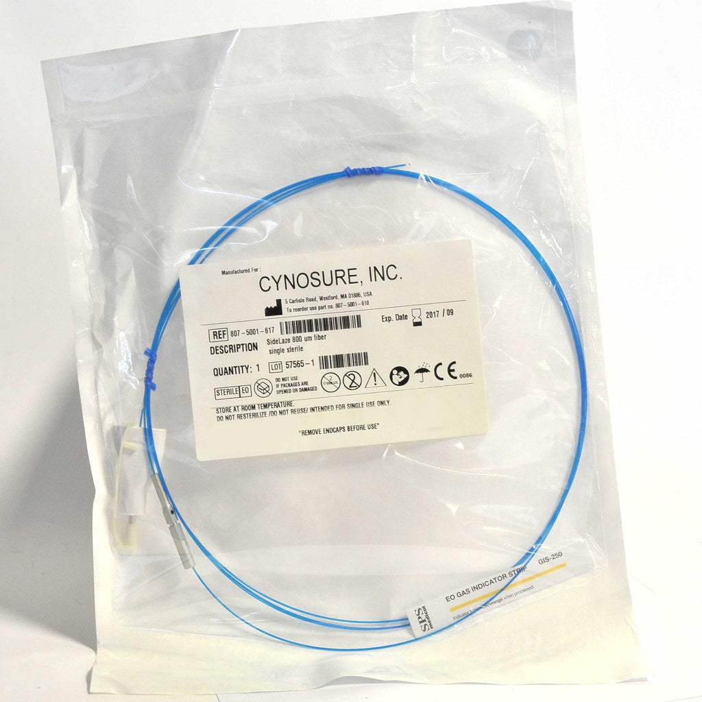 Cynosure SmartLipo Laser SideLaze 800 um Blue Fiber 1440 807-5001-617 NEW