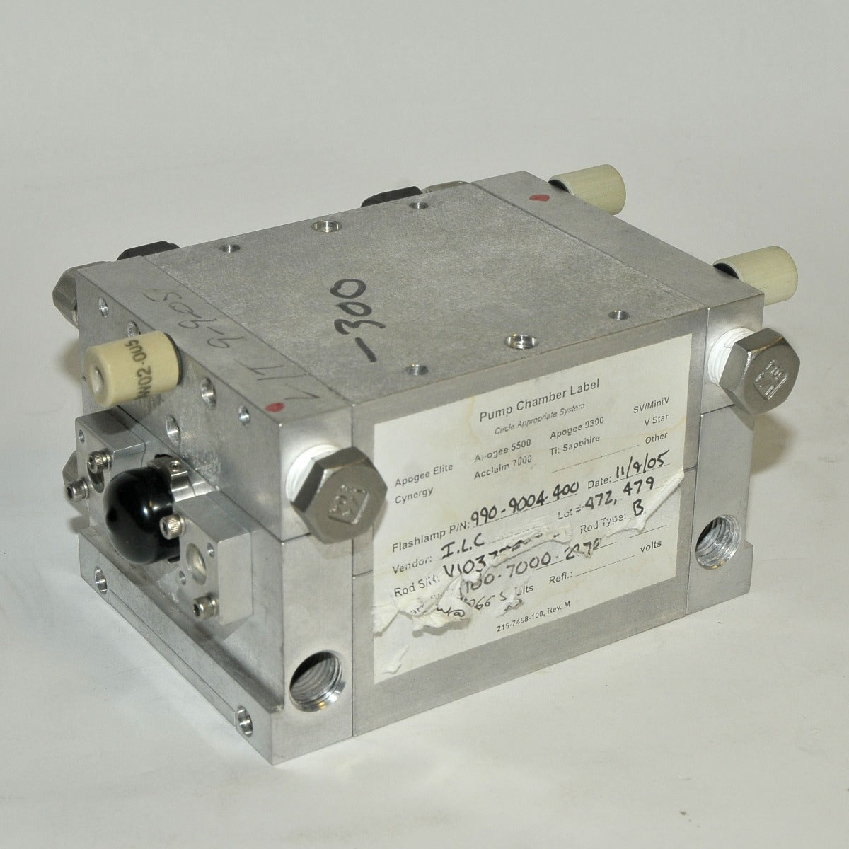 Cynosure Apogee Elite Laser Cavity Chamber Assembly P/N 100-7000-270 PARTS AS-IS
