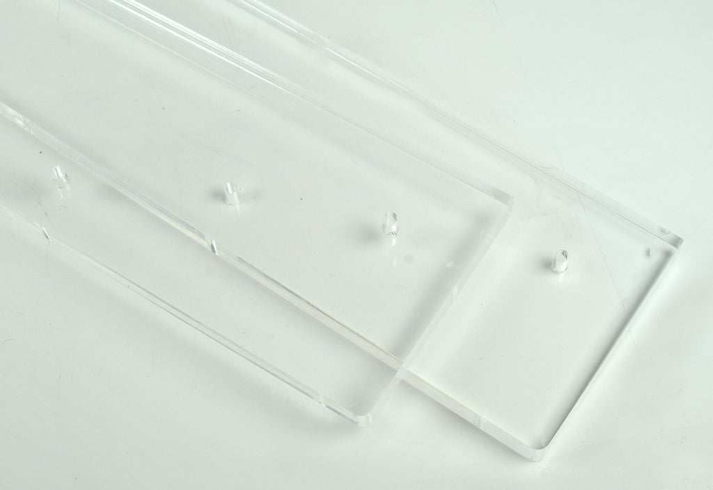 ThermiAesthetics Thermi250 Body System Clear Front Shelf Support Brackets PARTS