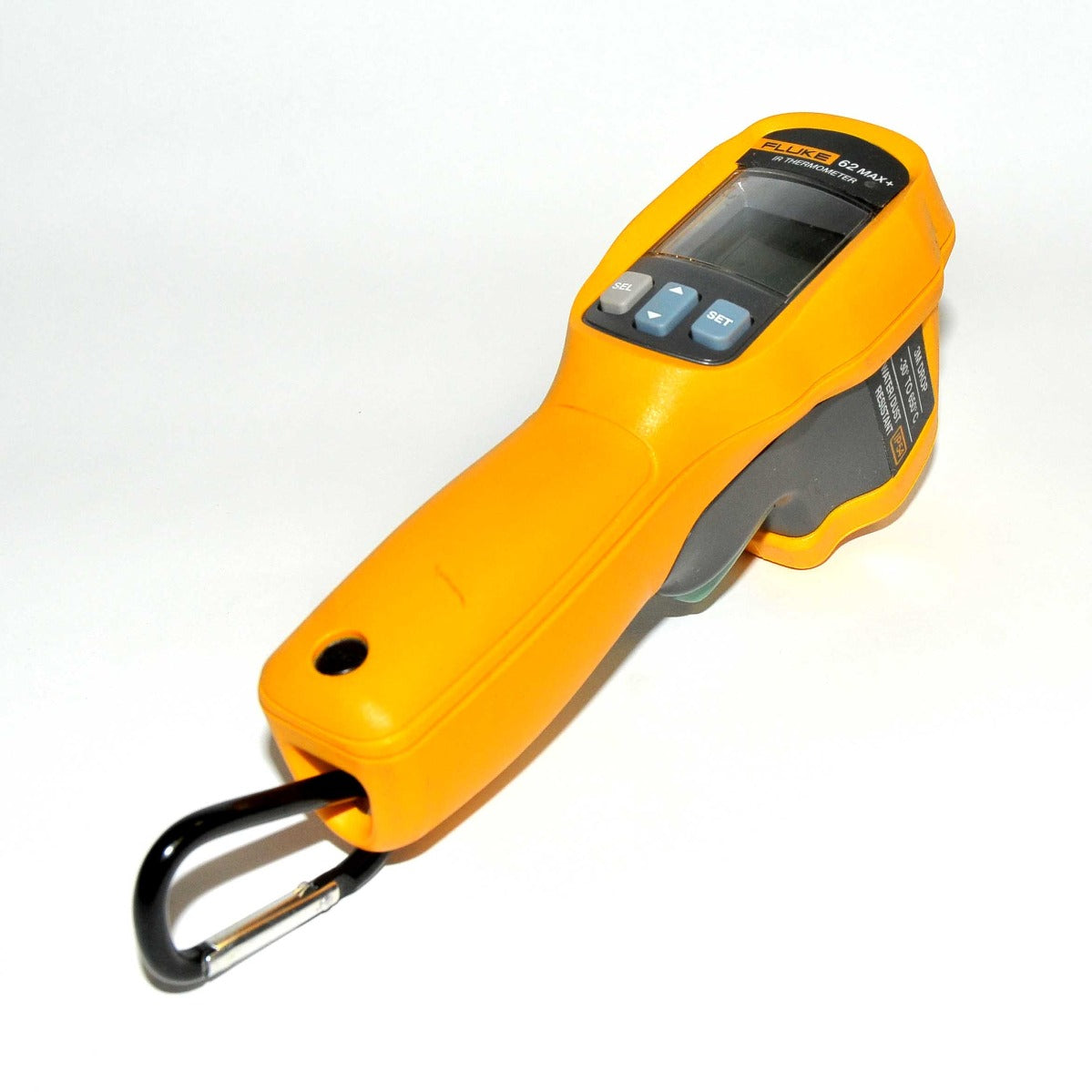 Fluke 62 Max IP54 Infrared Thermometer IR -30C to +650C 101 Distance Spot Ratio