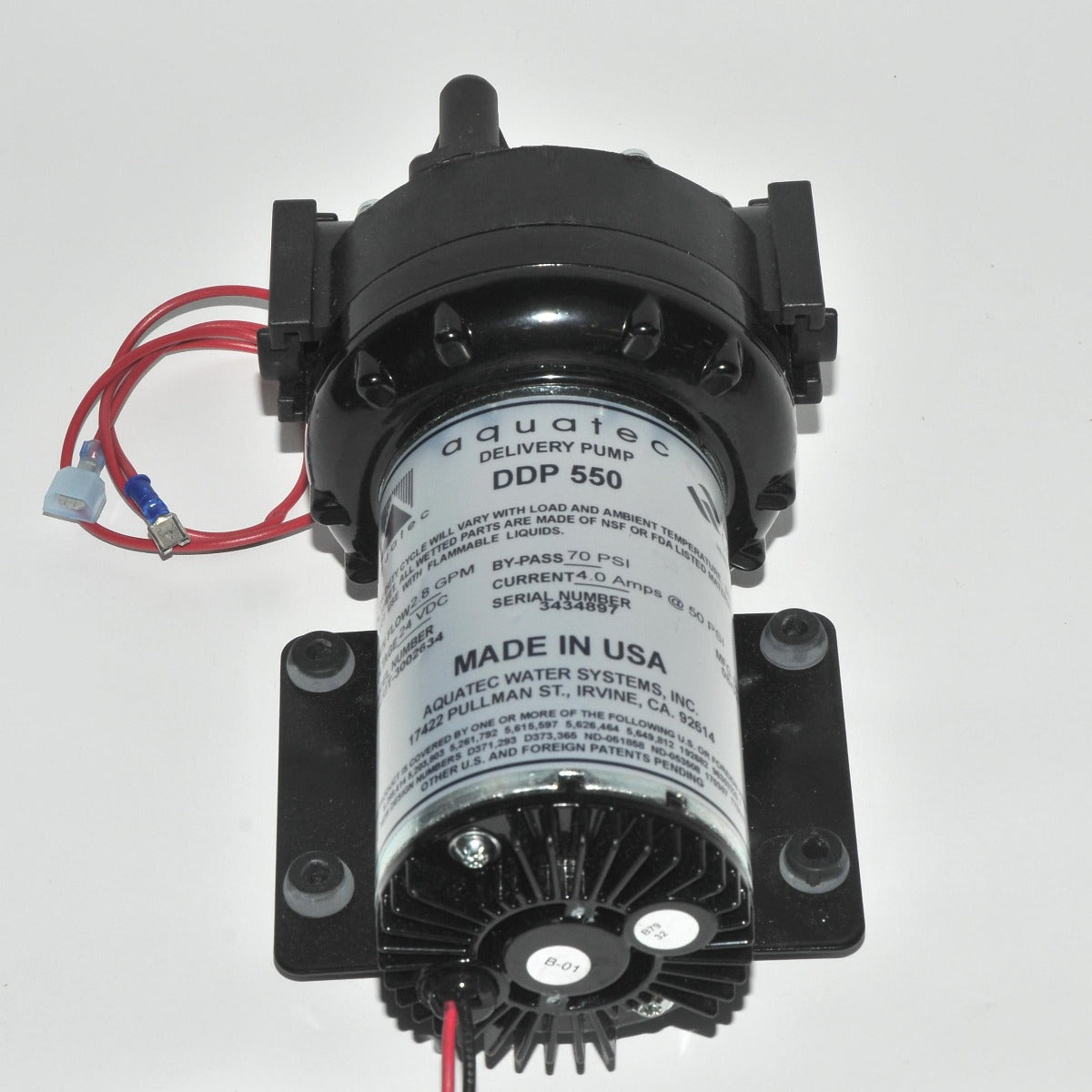 Cutera ExcelV Laser Delivery Water Pump 55 CUT 3002634 DDP 550 Excel XLV XL KTP