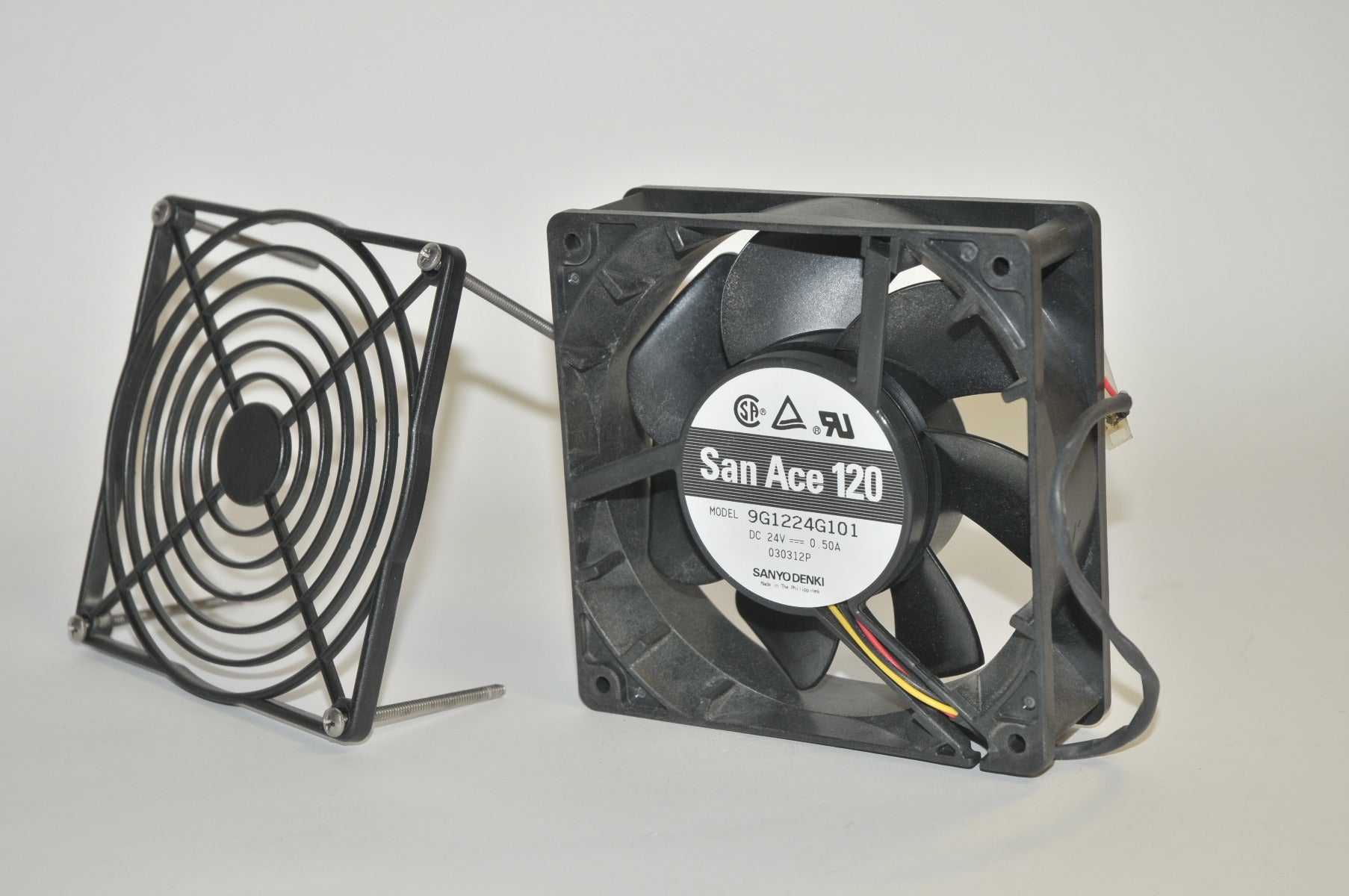 Palomar Laser MediLux Estelux Electric Cooling FAN 24V Motor PARTS AS IS