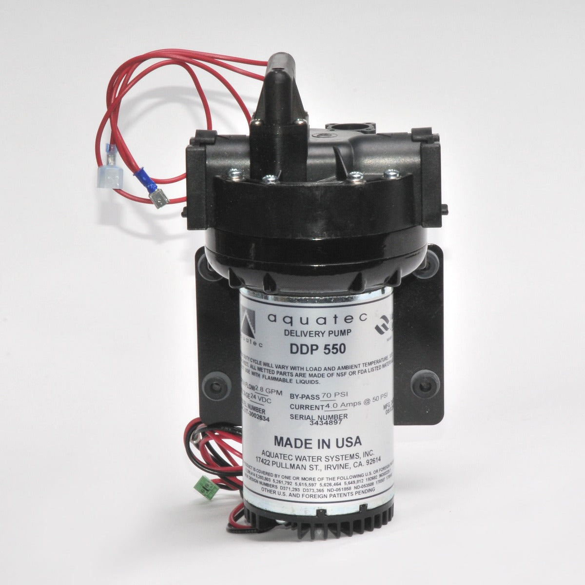Cutera ExcelV Laser Delivery Water Pump 55 CUT 3002634 DDP 550 Excel XLV XL KTP