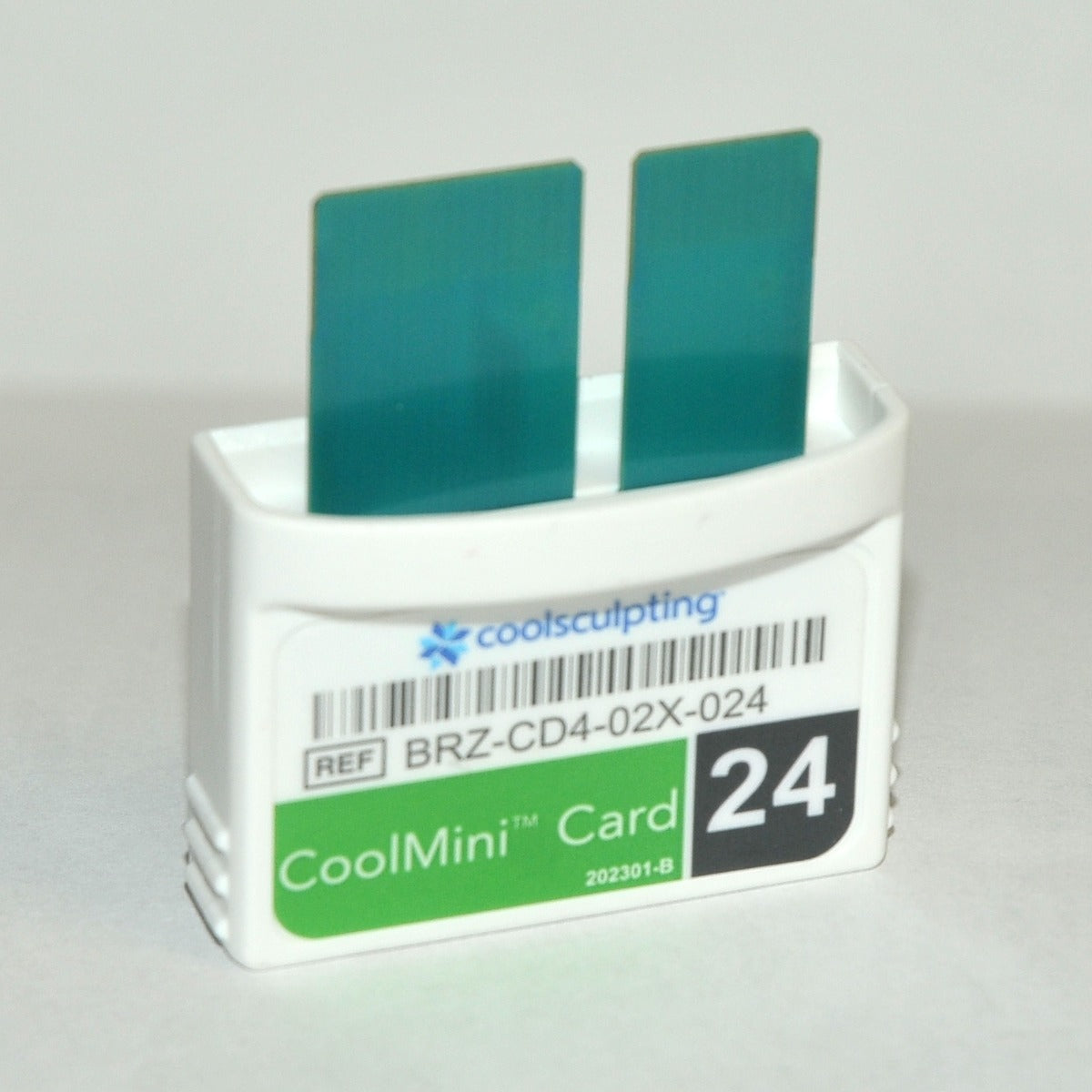 Zeltiq CoolSculpting CoolMini Card BRZ-CD4-02X-024 Treatment x22 Cycle Count