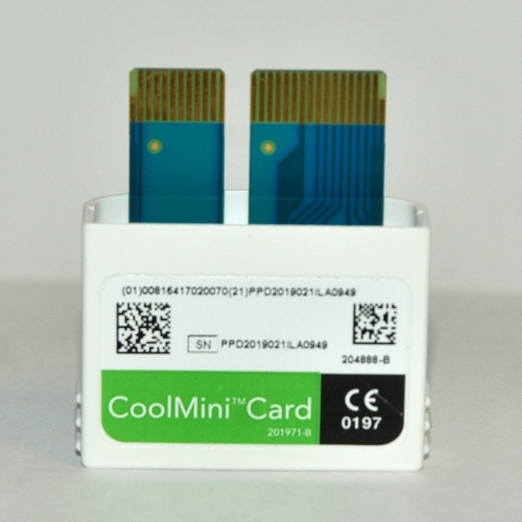 Zeltiq CoolSculpting CoolMini Card BRZ-CD4-02X-024 Treatment x22 Cycle Count