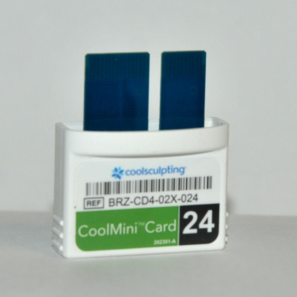 Zeltiq CoolSculpting CoolMini Card BRZ-CD4-02X-024 Treatment 202301-A x1 Cycle