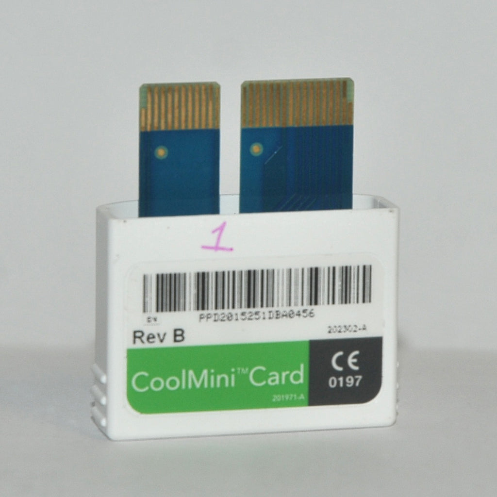 Zeltiq CoolSculpting CoolMini Card BRZ-CD4-02X-024 Treatment 202301-A x1 Cycle