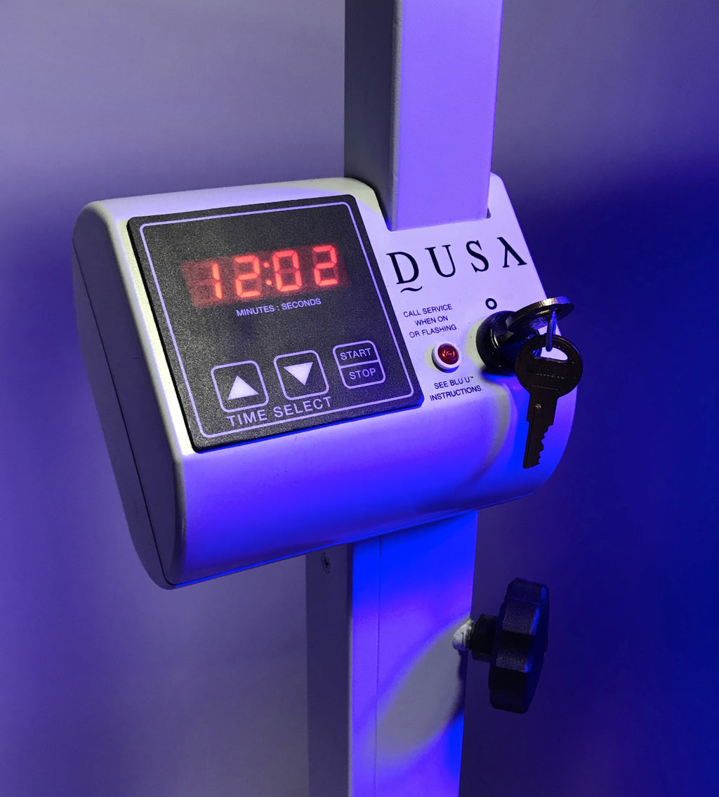 Photodynamic THERAPY LAMP Dusa Blu-U Acne Skin Dermatology Beauty Treatment Blue