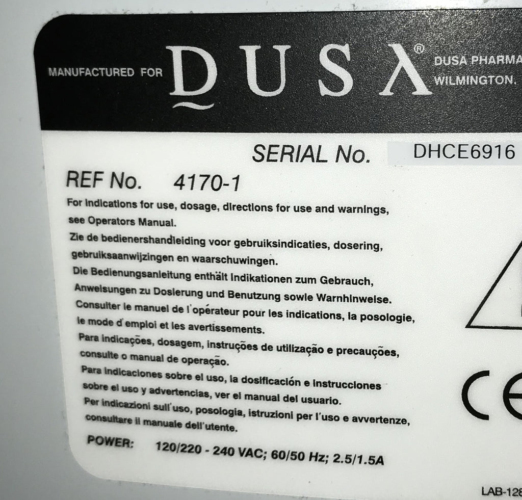 Photodynamic THERAPY LAMP Dusa Blu-U Acne Skin Dermatology Beauty Treatment Blue
