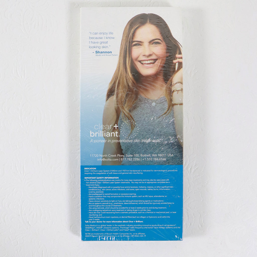 Solta Clear + Brilliant "KEEP UP THE GLOW" Marketing Brochure x3Pk