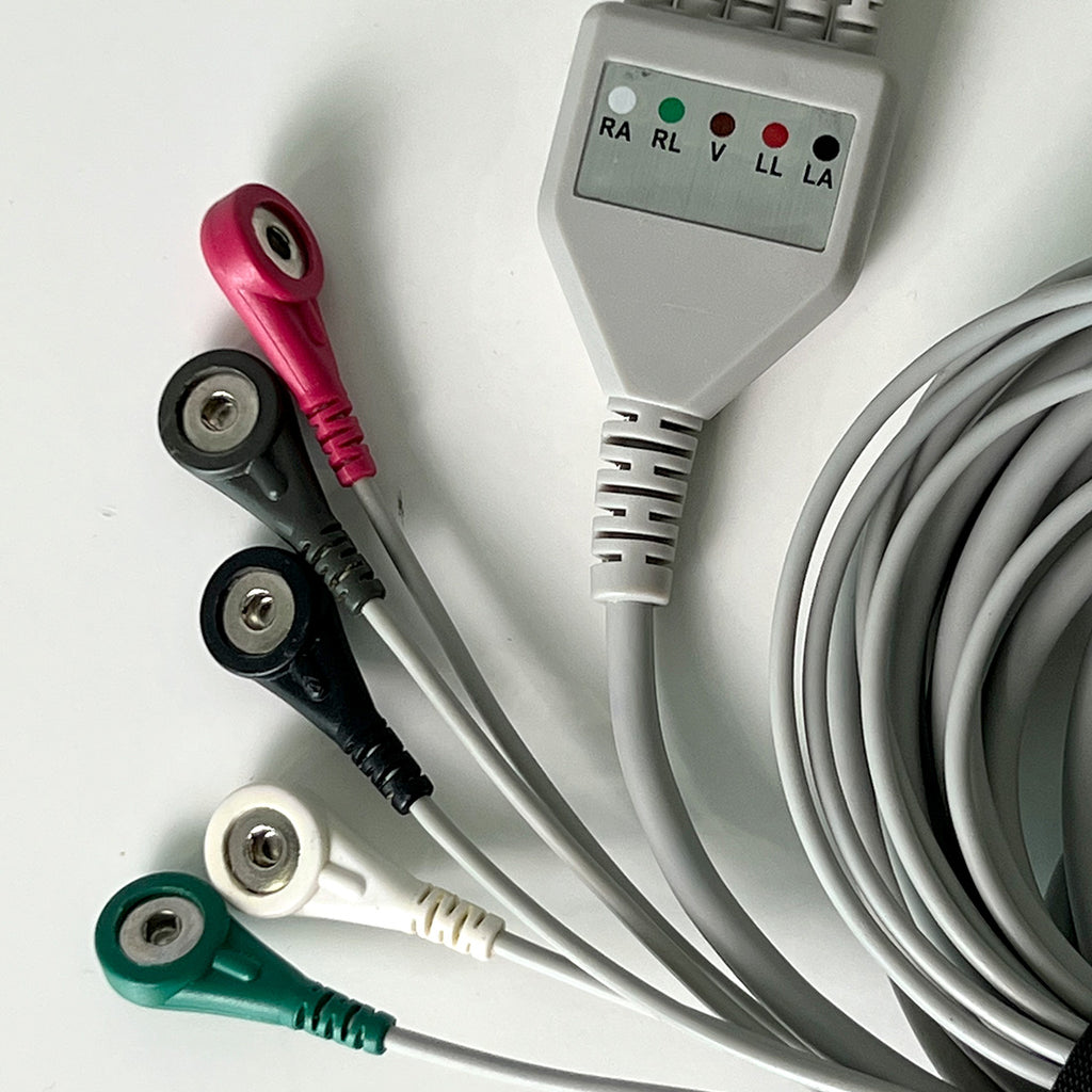 Ecg Cabe 5 Lead Patient monitor digital signs Cable