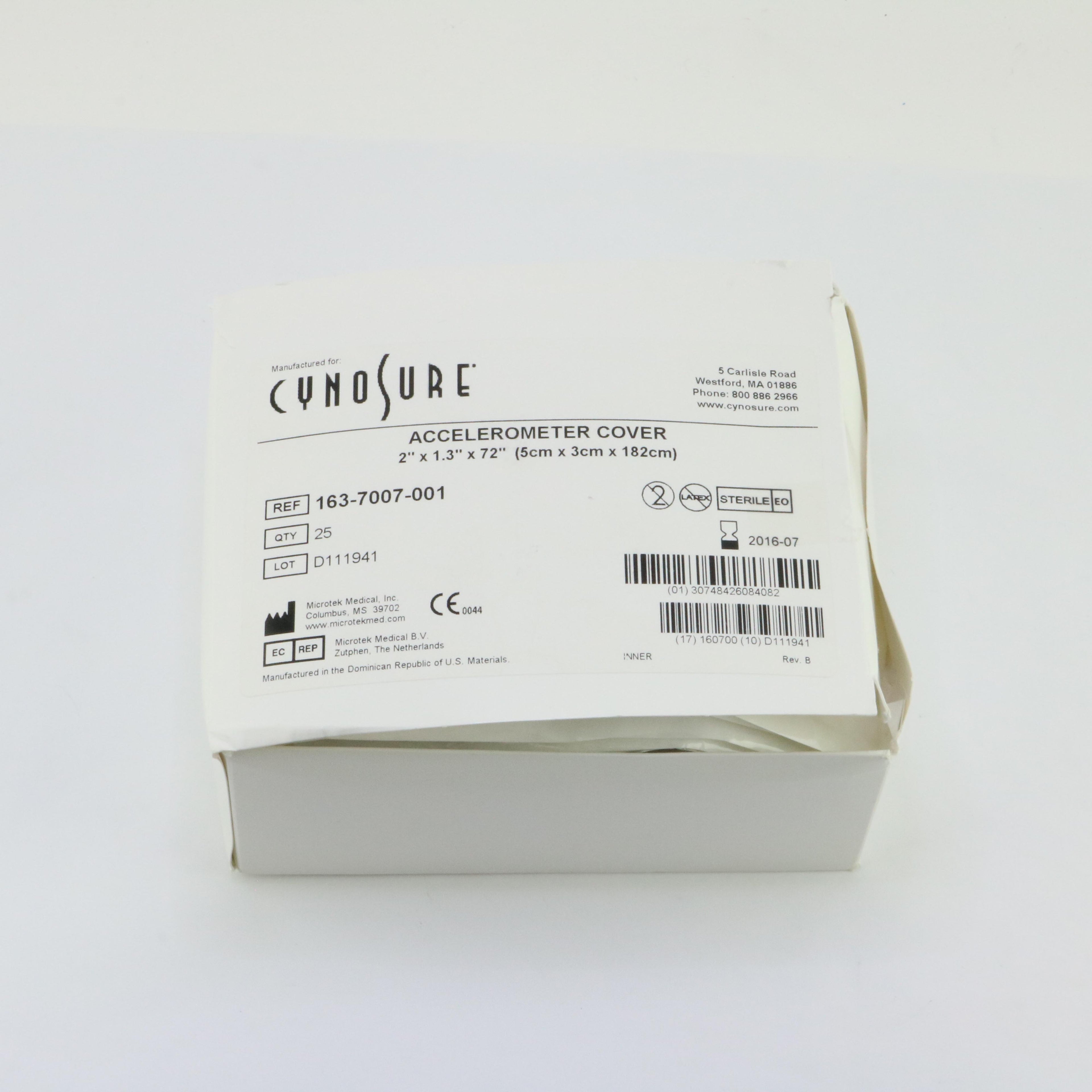 Cynosure SmartLipo Laser 163-7007-001 Accelerometer Covers EXP 2016 23 PACK