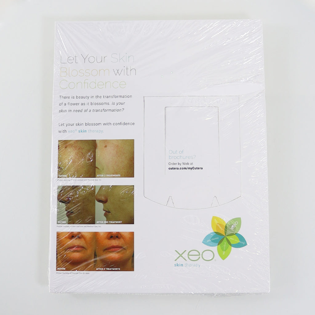 Cutera Xeo Skin Therapy Waiting Room Marketing Simple Stand x2 Pack
