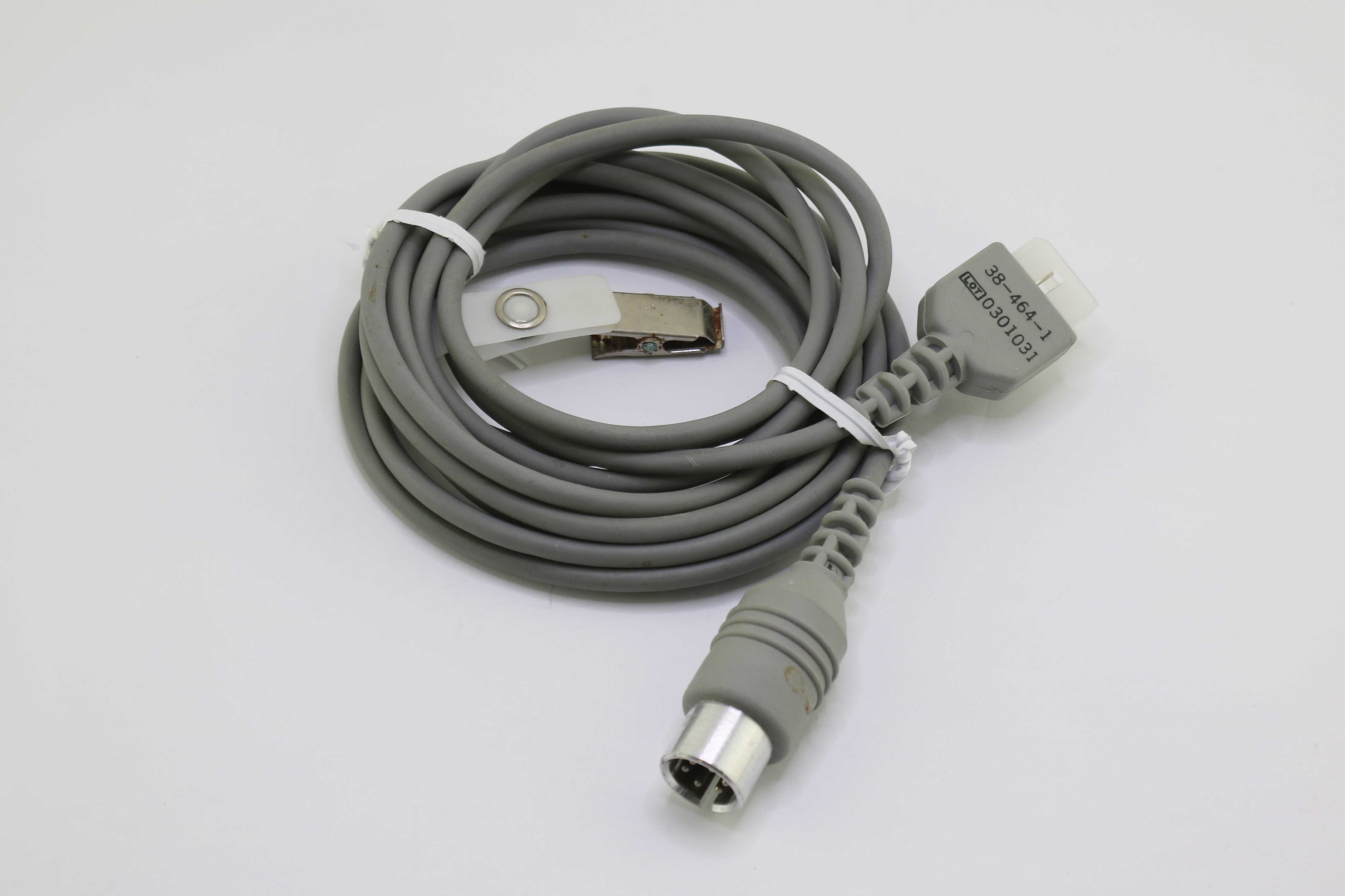 Conmed 38-464-1 ECG Backpad Electrode Adapter Return Cable UNTESTED AS IS