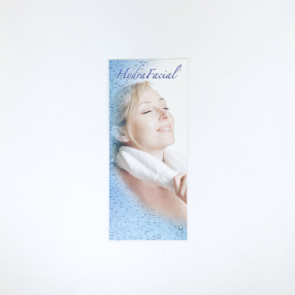 Edge Systems Hydrafacial MD Patient Marketing Brochure 19195-C x 28 Pcs