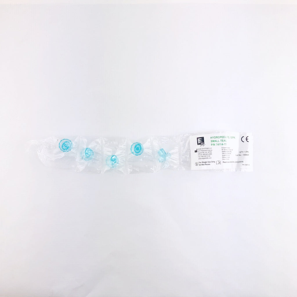 Edge Systems Hydropeel Tips Small Teal PN: 74114-15 - 4 Pack