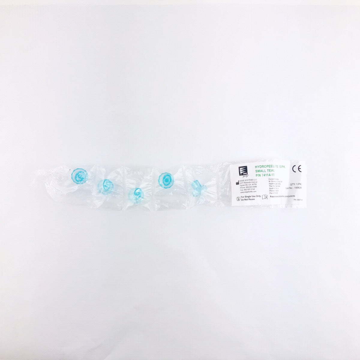 Edge Systems Hydropeel Tips Small Teal PN: 74114-15 - 4 Pack