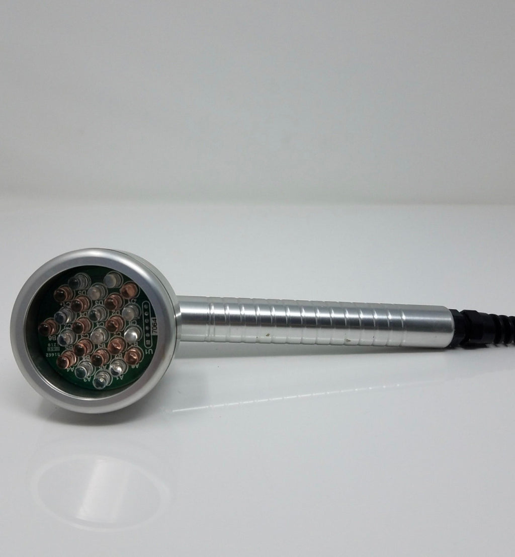 Edge Hydrafacial Handpiece Red LED Dermabrasion Skin Therapy Facial Enhancement