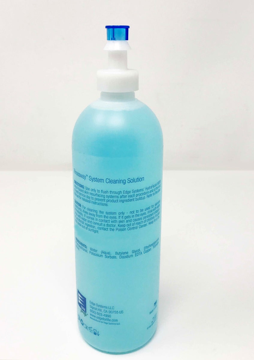Edge Systems Hydrafacial MD Rinseaway System Flushing Cleaning Solution 16oz