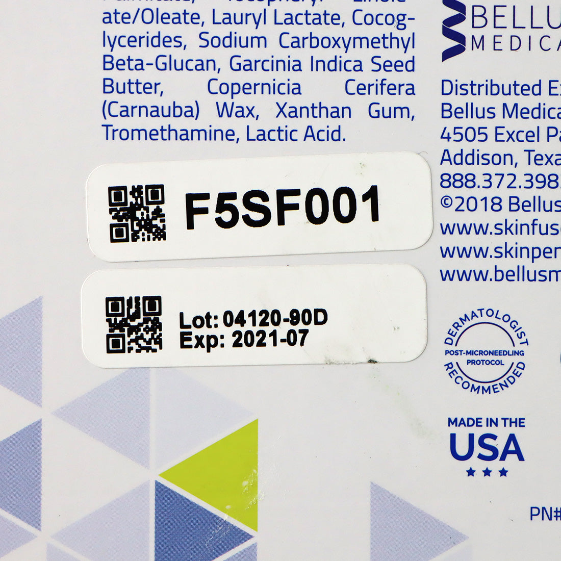 SKINFUSE® POST-PROCEDURE PROTOCOL