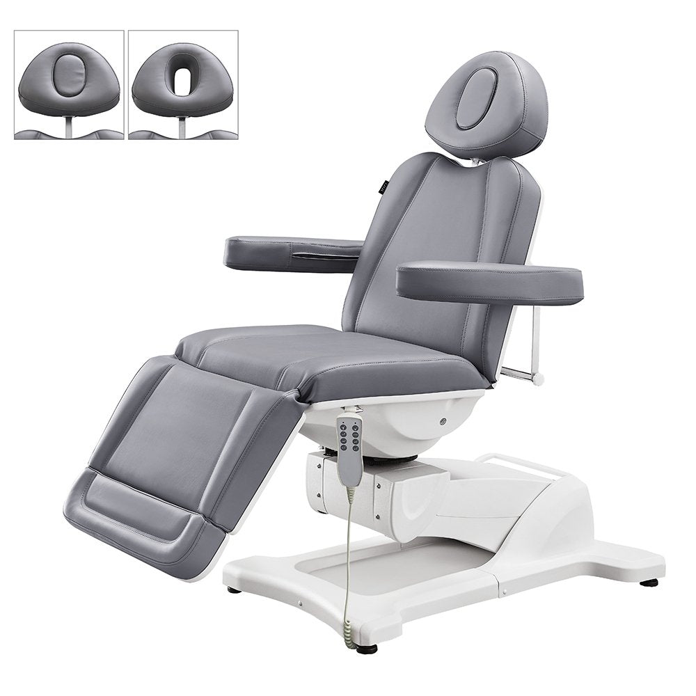 Pavo Electrical Rotating Medical Spa Chair - 4 Motors-Gray