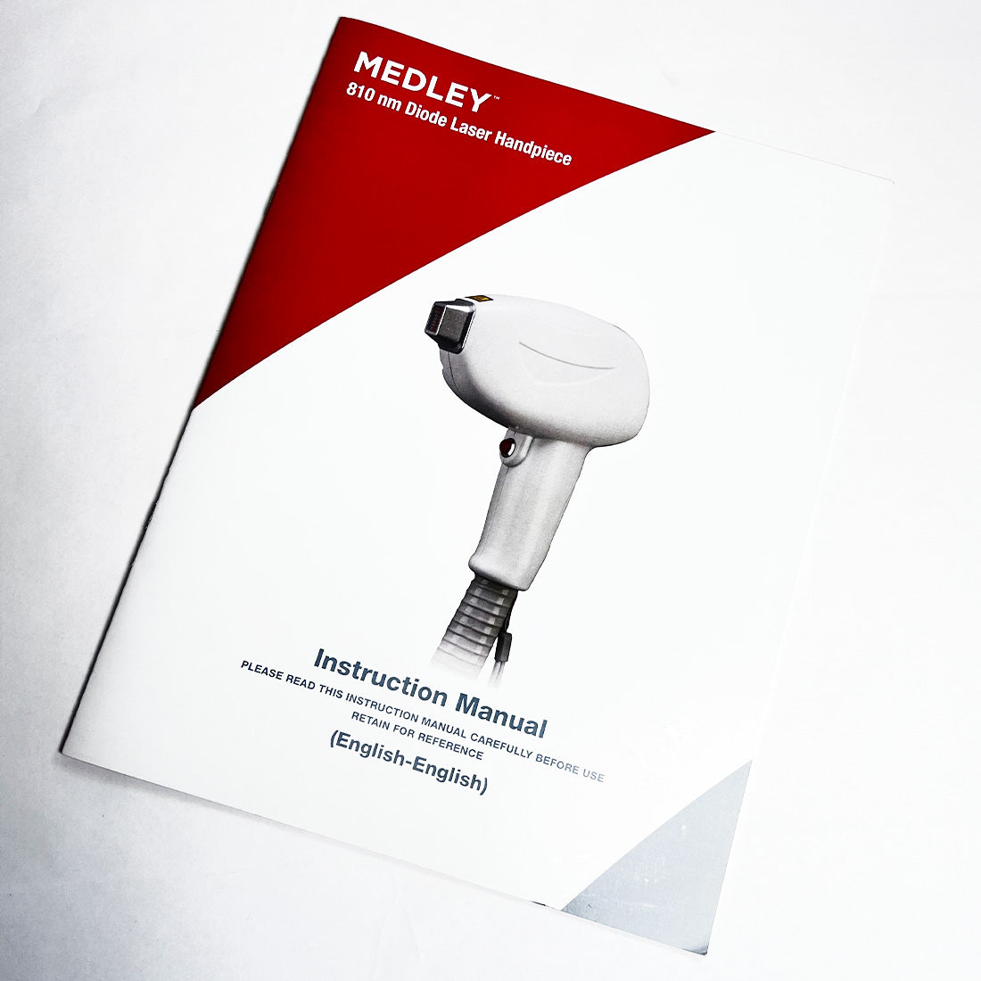 Ellman Sandstone Medley Laser 810 nm Diode Handpiece Instruction Manual Guide