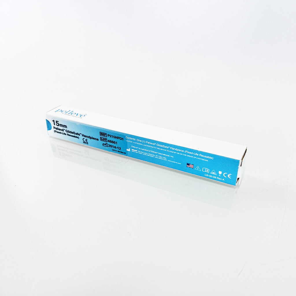 Cynosure Ellman Pelleve Glide Safe RF Skin Pad Handpiece 15mm P215HPD1 12/2014
