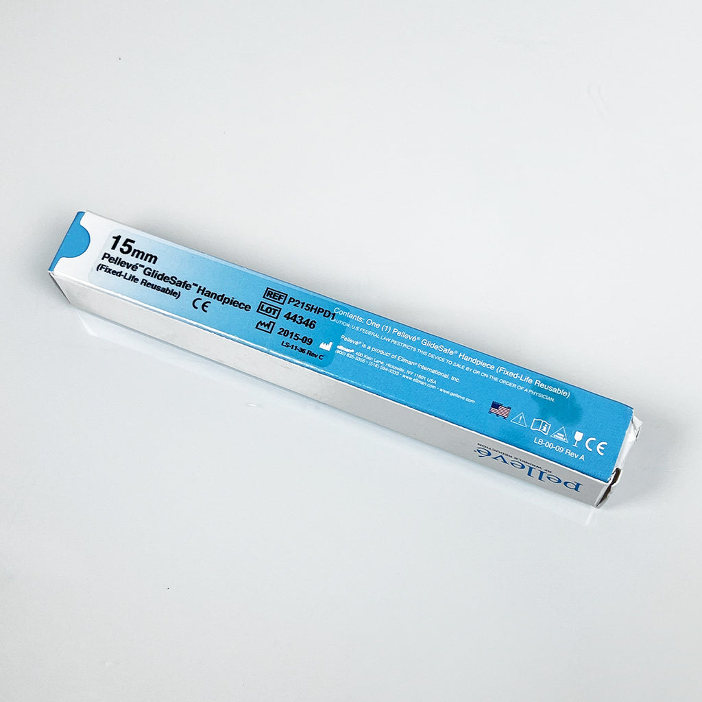 Cynosure Ellman Pelleve Glide Safe RF Skin Pad Handpiece 15mm P215HPD1 09/2015